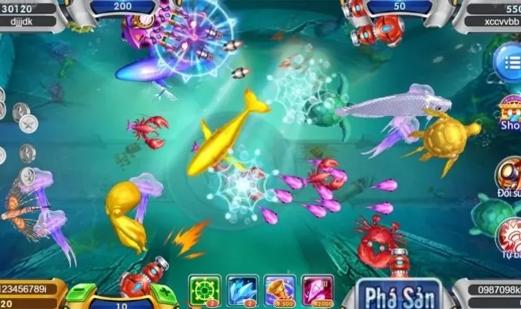 Chinh Phục Đại Dương Bắn Cá V6Bet Săn Thưởng Tiền Mặt Cực Khủng