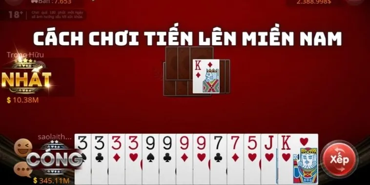 Hướng Dẫn Cách Chơi Tiến Lên Miền Nam Nhà Cái V6Bet Thắng Lớn Mỗi Ngày